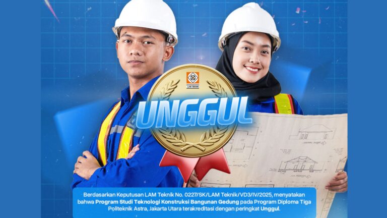 2 Prodi ASTRAtech Sabet Akreditasi Unggul LAM-Teknik